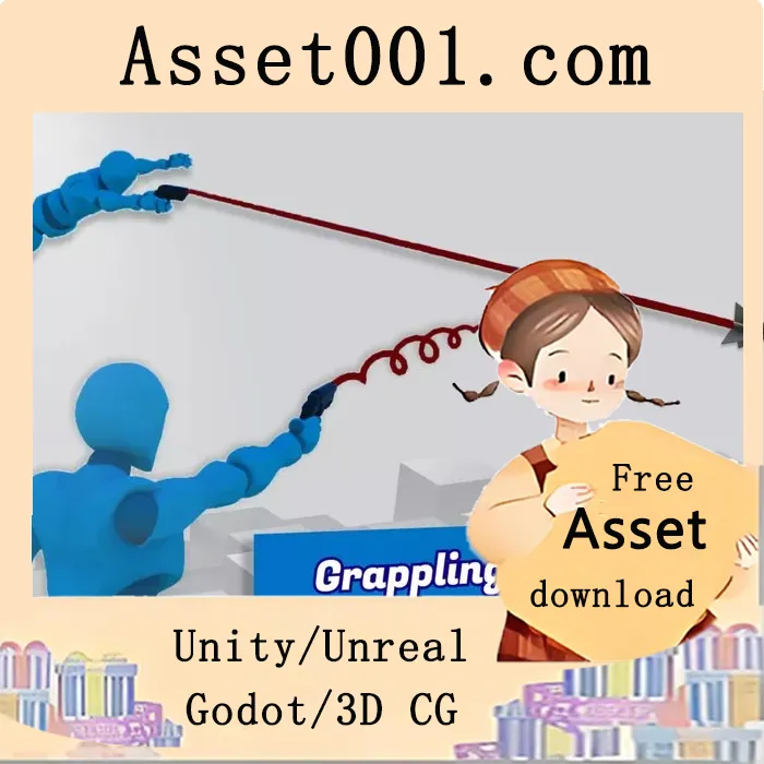 基于蝙蝠侠Arkham系列的可定制抓钩系统|FS Grappling Hook System v1.2.5