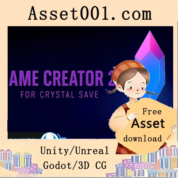 Crystal Save 与 Game Creator 2 集成模块（需 Crystal Save 支持）v1.1.83|Crystal Save | Game Creator 2 Save Module (requires Crystal Save) v1.1.83