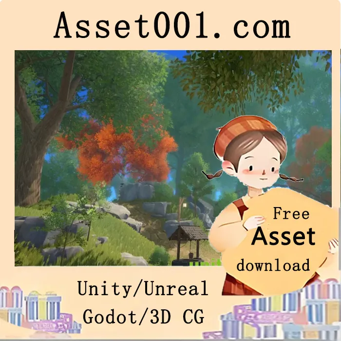stylized树木与植被资源包介绍|Stylized Trees and Foliage v2.1