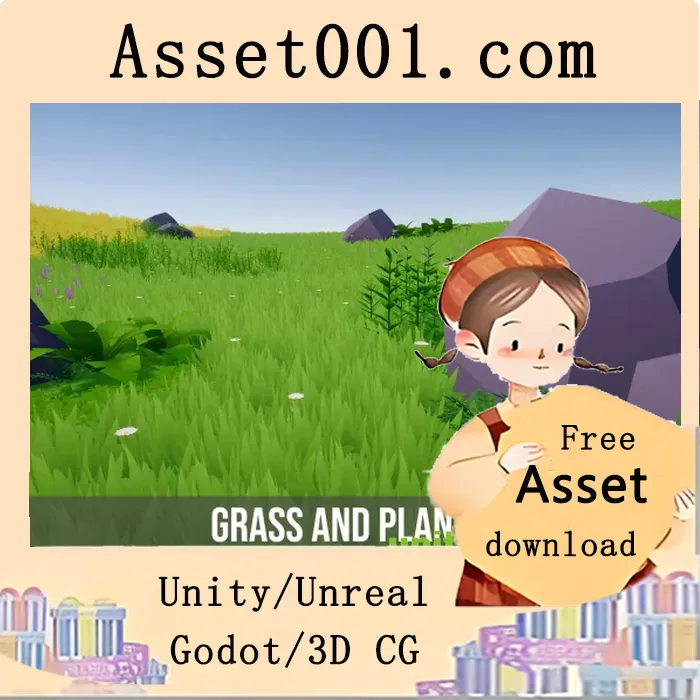 Cartoon Grass and Plants v1.01