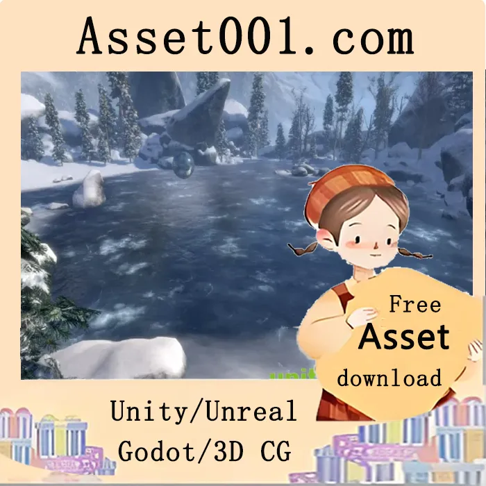 Unity冰系纹理与着色器资源包：支持移动端，支持多种冰体场景应用|Ice World v2.0.4