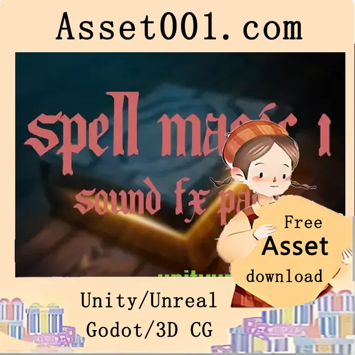 魔法1：高品质音效包——为游戏增添震撼魔法体验|SPELLS MAGIC 1: SOUND FX PACK v1.0