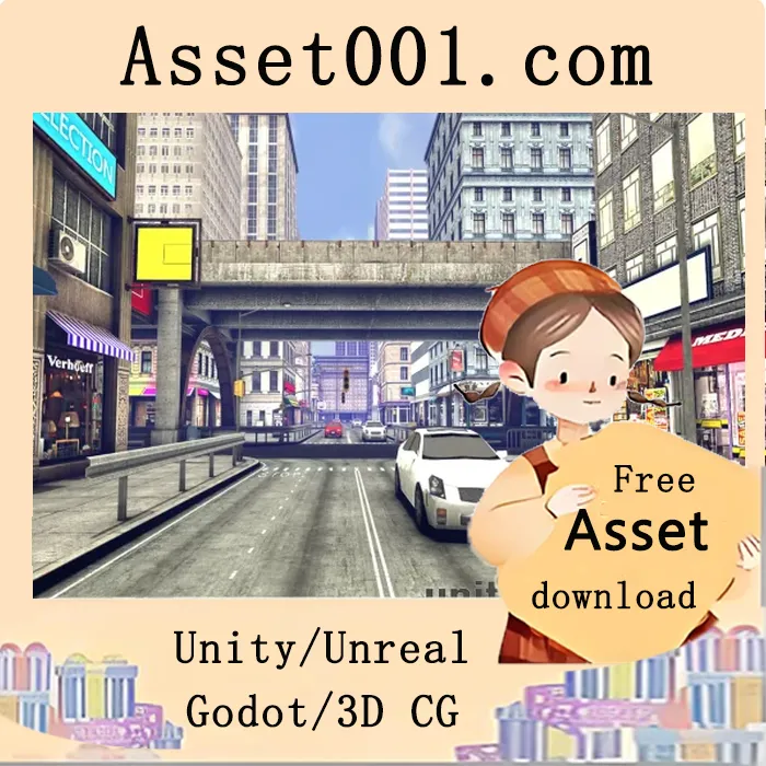 经典都市环境构建包：包含110个高质量模型的内城场景资源|Classic Downtown v1.0