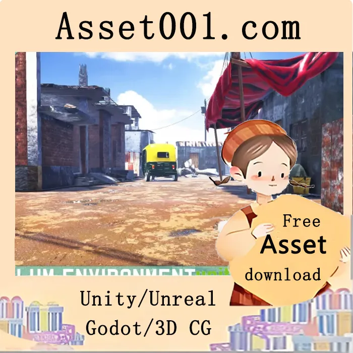 Unity商店推荐：适用于PC和移动平台的贫民窟环境Mega Pack（含HDRP支持）|Slum Environment - Mega Pack (PC/Mobile) v1.0