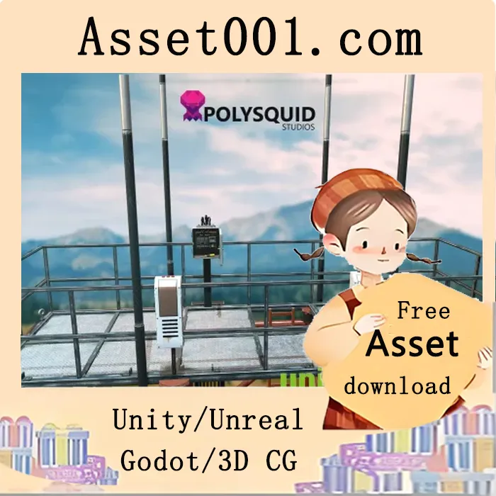 Unity商店推荐：高质量可模块化无线电塔资产（支持标准版、URP及HDRP）|Radio Tower Modular v1.2