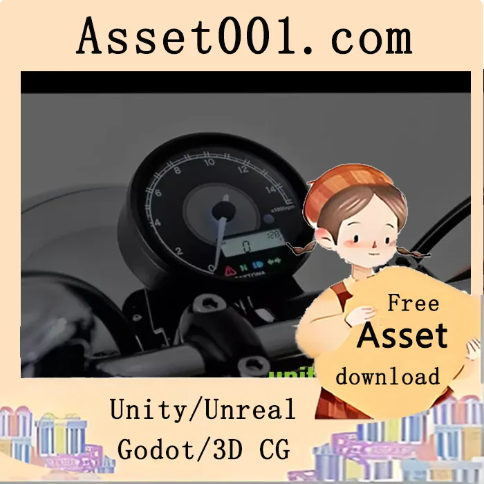 基于真实物理引擎的摩托车物理系统（含竞速AI）|Realistic Motorcycle Physics HD(With racing AI system) v1.0