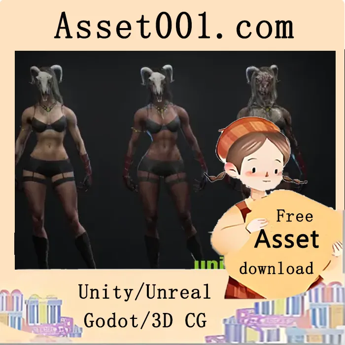 Wendigo怪物模型技术规格详解|Monster_wendigo v4.25+