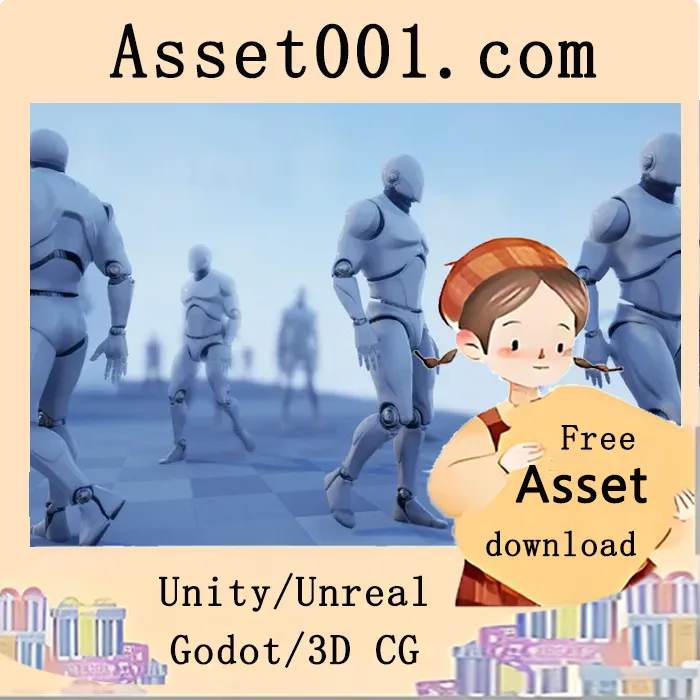 Unity开放世界角色500+动作捕捉动画集|Open World Animset 4.26+