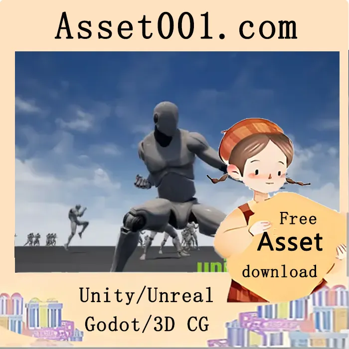 Unity/Unreal引擎兼容的111套徒手格斗动画资源包|Martial Arts Pro v4.27, 5.0, 5.3+