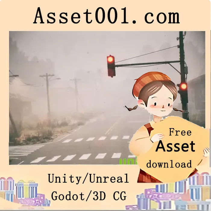 Unreal Engine 5 跨路生成器：打造真实动态道路基础设施|Ghost Town VOL.8 - Crossroad Generator v5.2+