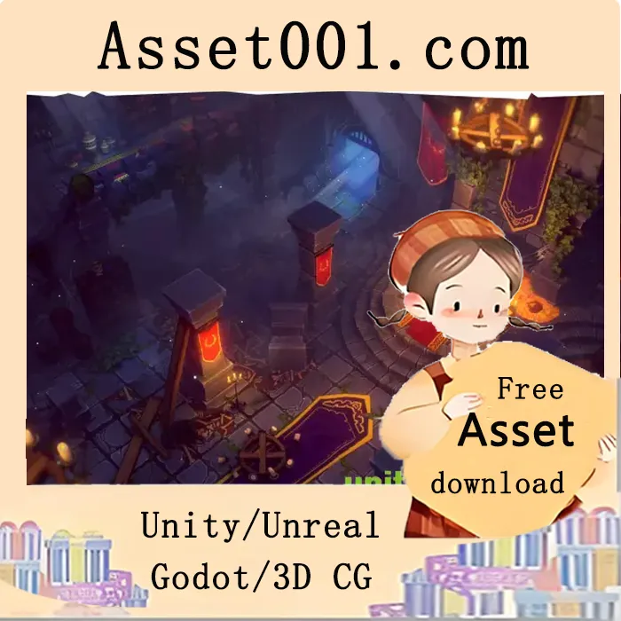 风格化奇幻地牢资源包：650+独特资产与特效构建沉浸式地牢场景|FANTASTIC - Dungeon Pack v1.3.0