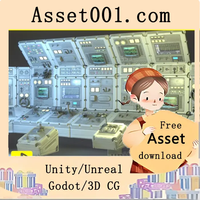 高品质工业道具包：53个真实感模型含纹理、材质与音效|Switchboard pack pro v2.0