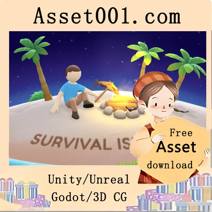 Unity生存岛屿模板项目：完整生存冒险游戏开发资源包|Survival Island | Template + Editor v1.0.2