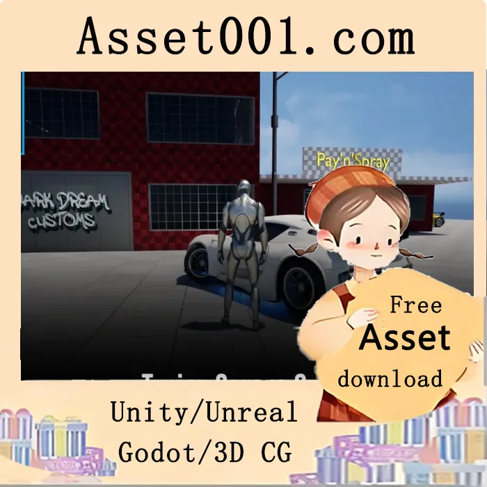 Unity Unreal 车辆定制系统 5.0+：支持模块化车辆的高效调校方案|Tuning Garage System 5.0+