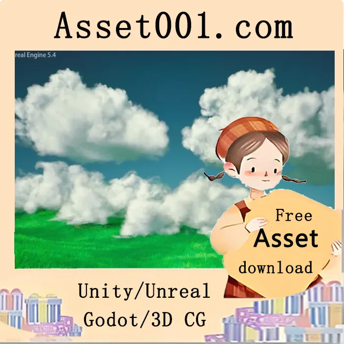 Unreal Engine 5.3及以上版本高效实现VDB体积云特效的Quick Cloud插件|Quick Cloud - VDB Cloud Volumetric Cinematic Clouds v2.3 (5.5-5.6)