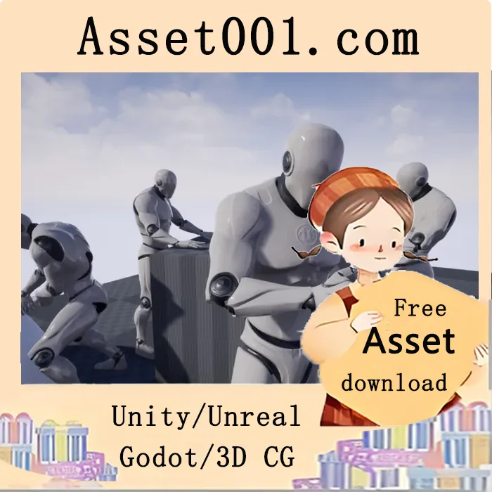 Unity/Unreal游戏开发：多种风格制作系统包介绍|Crafting Animations 4.27