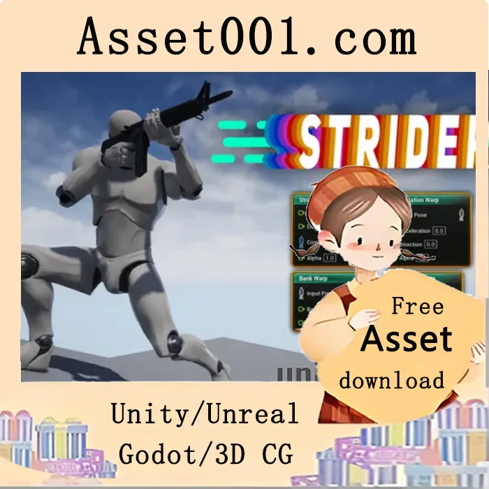 Strider插件：基于C++的动画扭曲解决方案|Strider - Animation Warping v1.10+