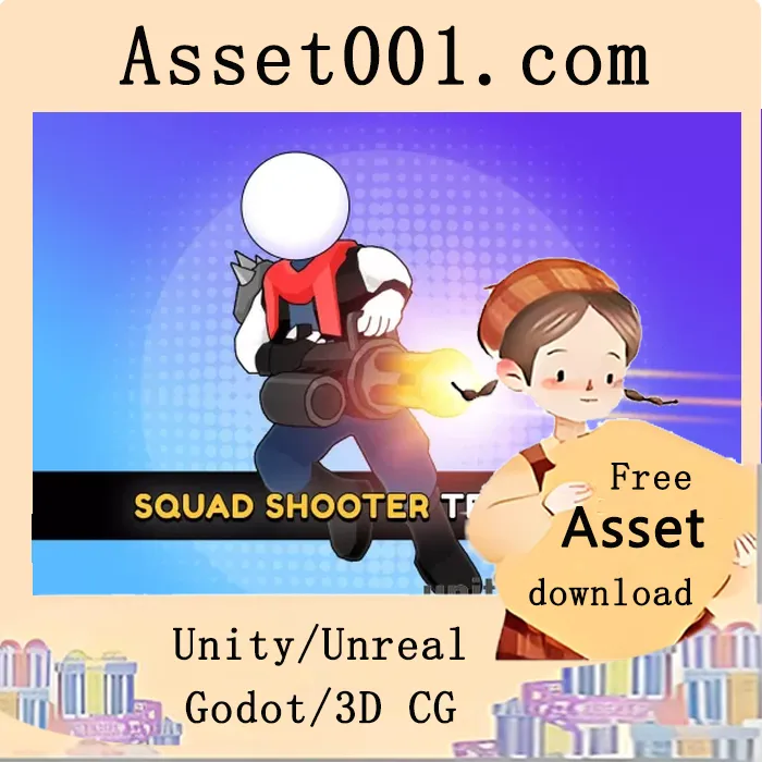 基于完整项目创建你的射击游戏——全新可定制射击模板发布|Squad Shooter | Template + Editor v1.2.8