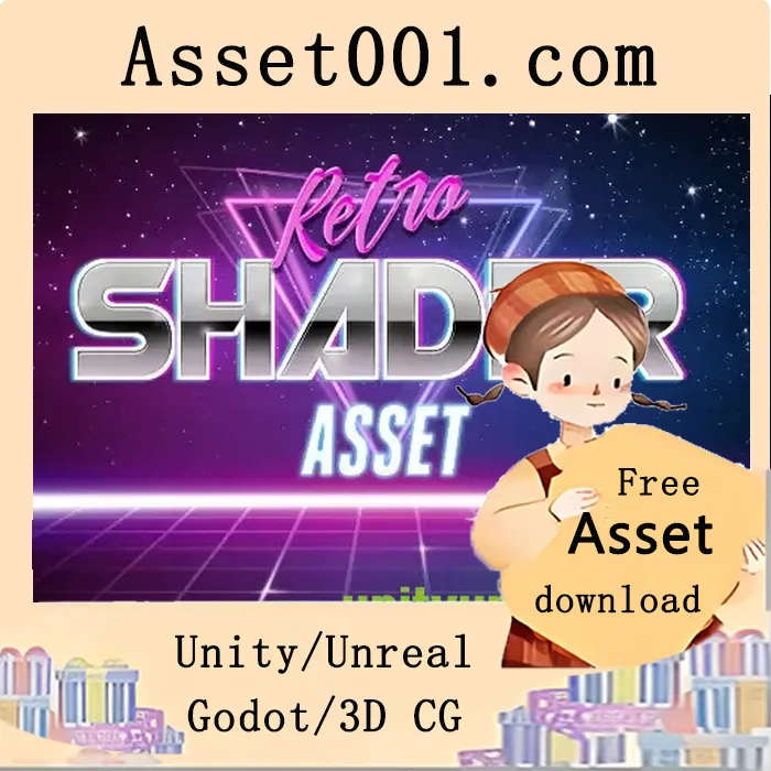 Unity中创建复古波纹风格物体的简单着色器教程|Simple Retro Shader v1.0