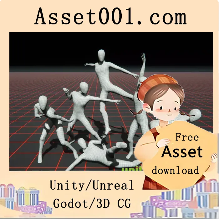 Morro Motion舞蹈动作包合集：60个高质量舞蹈动画资源|Dance MoCap Collection v1.3.1