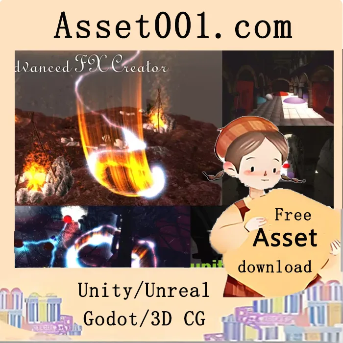 Advanced FX Creator 组合包：包含 decals、粒子、辐射度与样条曲线，附赠 Angry Bots 附加功能|Advanced FX Creator - Decals, Particles, Radiosity & Splines v2.6e