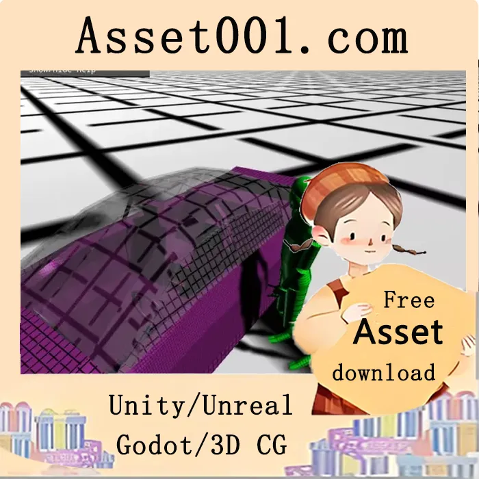 汽车互动动画包：包含人物上下车、转向及车辆开门等完整动画资源|Car Interaction Animaions v1.54