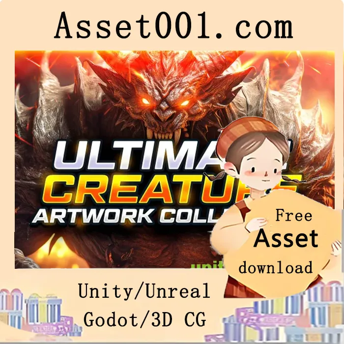 终极生物艺术合集——300+ 高品质精细生物插画|The Ultimate Creature Artwork Collection - 300+ Creatures v1.0