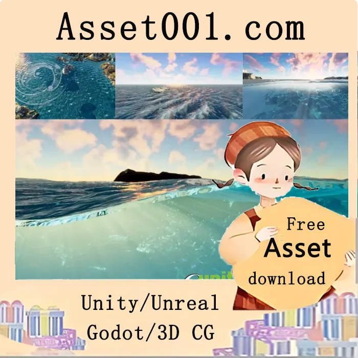 Oceanis 2024 Pro URP 版本：基于 Unity 6 新渲染图管线的高性能水体系统（Beta 版）|Oceanis 2024 Pro URP Water Framework v2.2.4