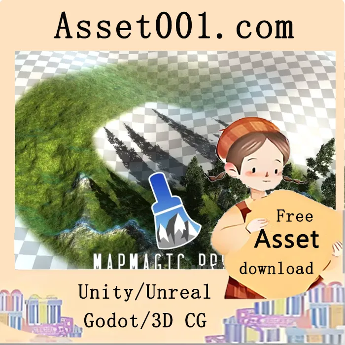 MapMagic 2绘画刷工具详解：地形雕刻与材质绘制的高效解决方案|MapMagic 2 Brush v2.1.10