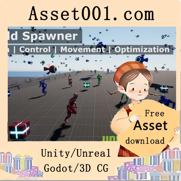 Unreal Engine世界生成器：高效管理海量NPC、物品与优化方案|World Spawner v1.2 +