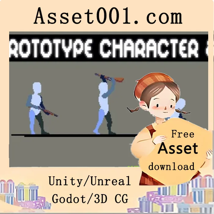 Pixel Art Prototype Character Sprites Pack 8