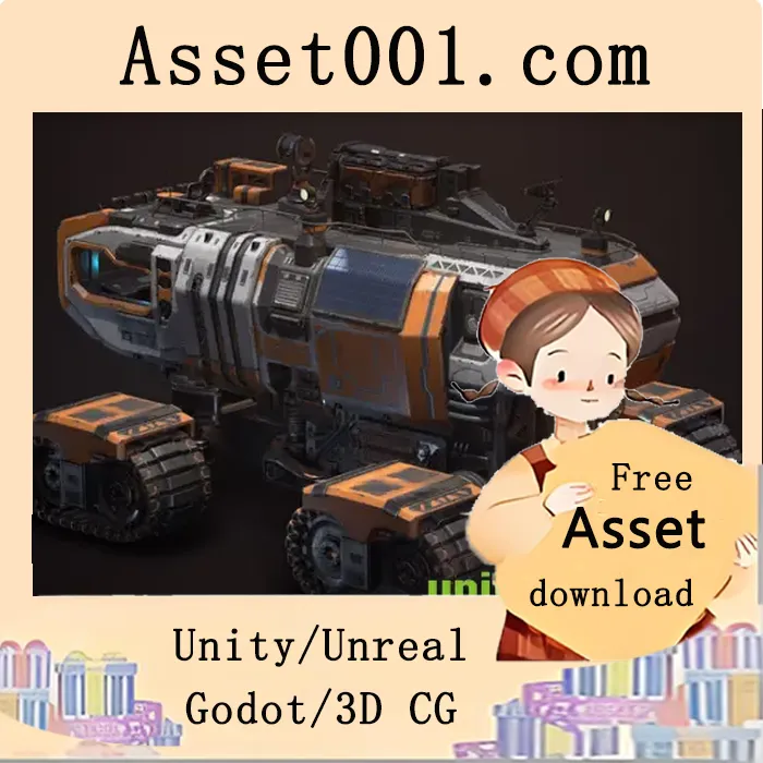 Unity Unreal引擎项目展示：科幻越野车“Alchemist Starbase: Rover”完整解析|Alchemist Starbase: Rover v5.0+