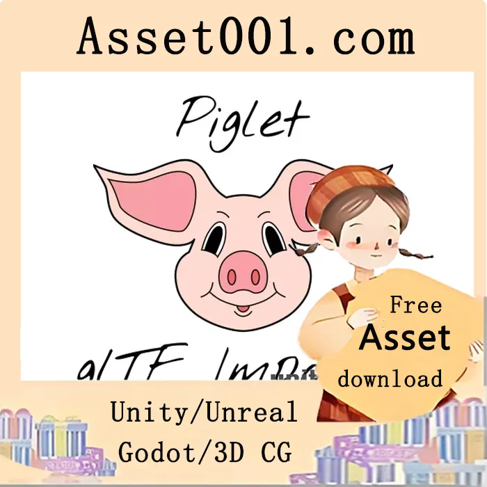 Piglet glTF导入器：Unity中高效加载与使用glTF模型的解决方案|Piglet: glTF Importer v1.3.8