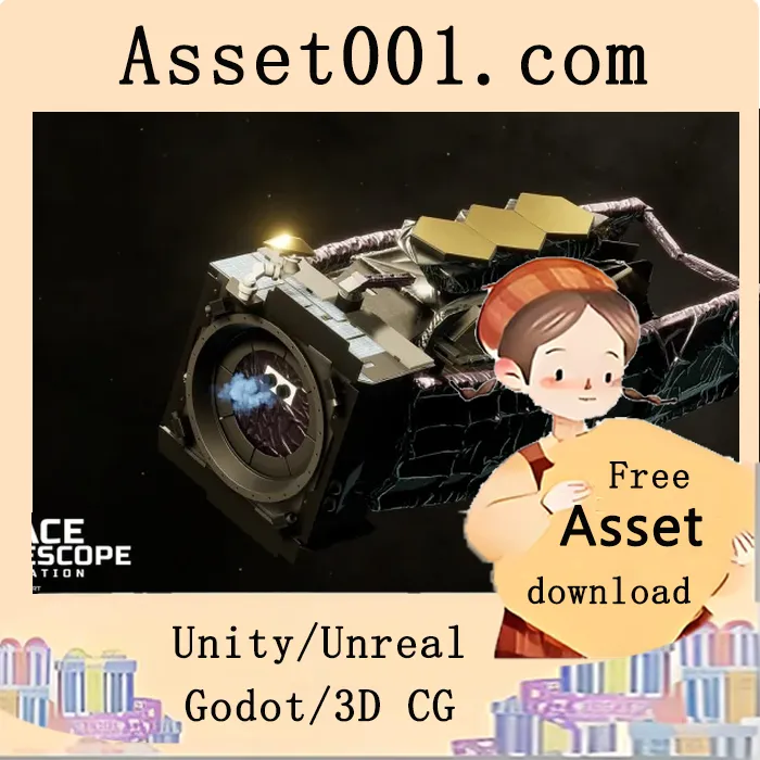 基于Unreal Engine的太空望远镜模拟器，沉浸式探索宇宙|Space Telescope Simulator 5.7