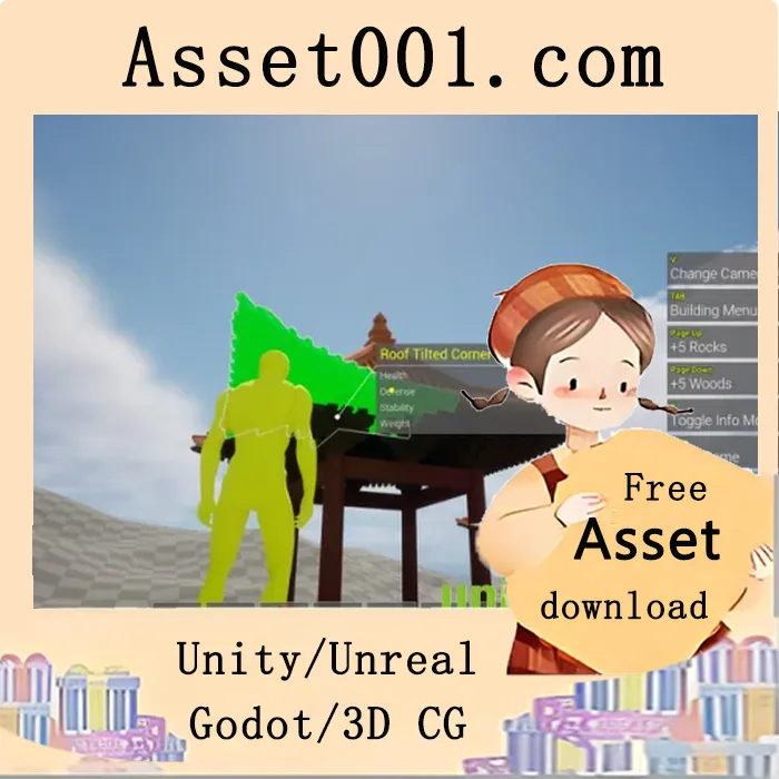 灵活建造系统：适用于生存、开放世界与角色扮演游戏的完整建造解决方案|Flexible Building System v5.2+