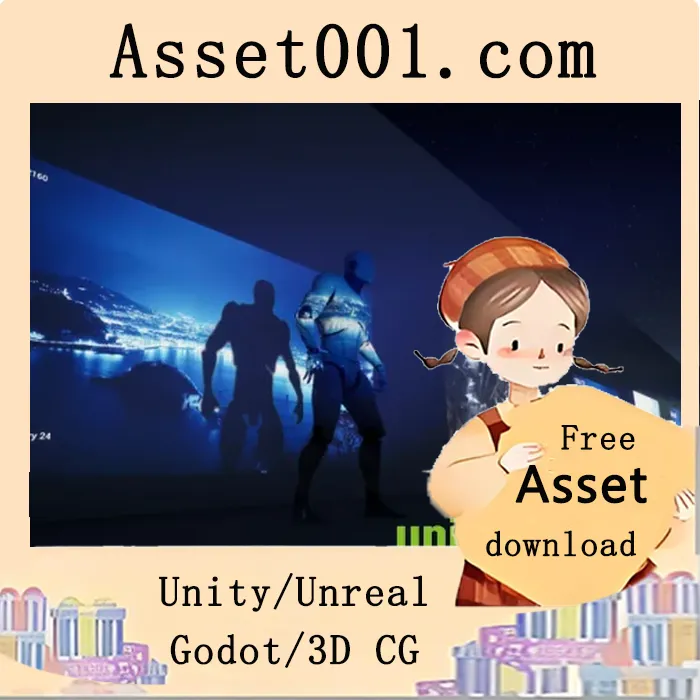 使用蓝图实现游戏或建筑可视化中的投影功能|Projector v4.20-4.27+