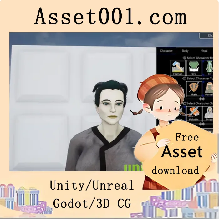 奇幻RPG角色生成与背包系统一体化包|RPG Character Generation and Inventory System v4.27+