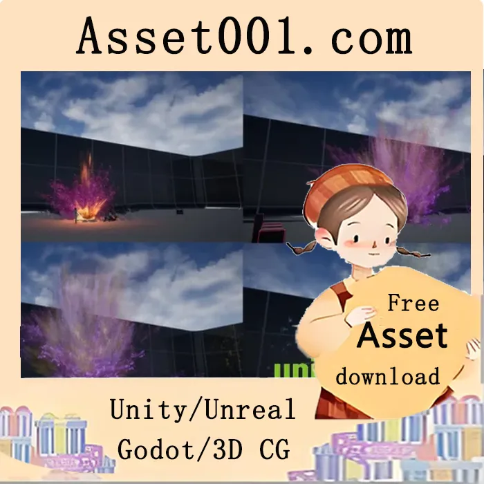 Unity实现26种液体特效：水击面、液体落地爆炸及空中喷溅效果|Liquid_ExplosionVFX v4.20+