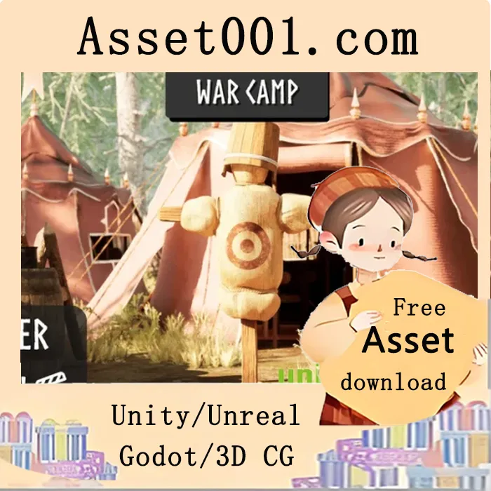 Medieval War Camp (Fort, Fortress, Medieval Props) v5.1+