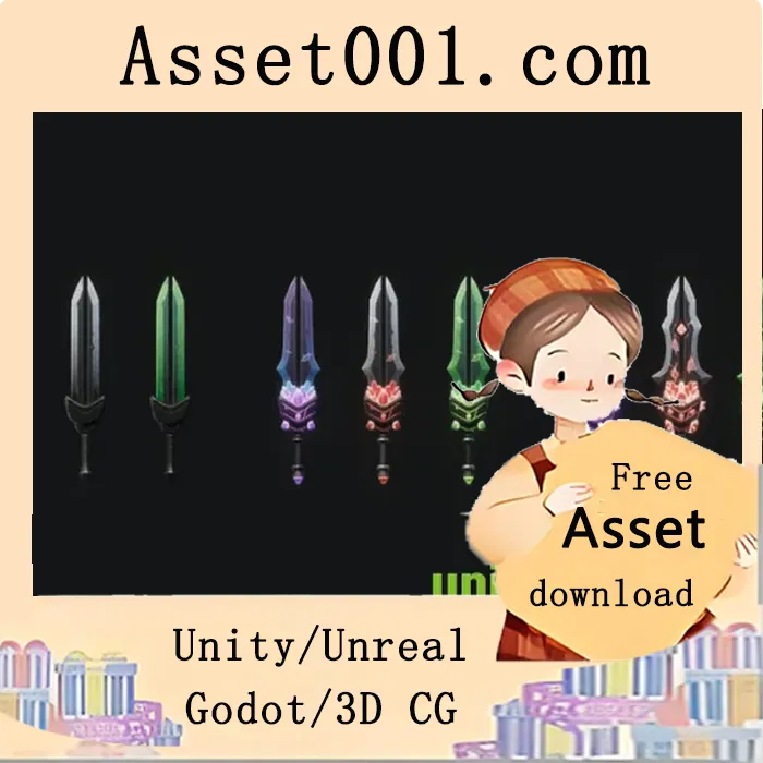 Stylized Swords - RPG Weapons (UE) v4.24+