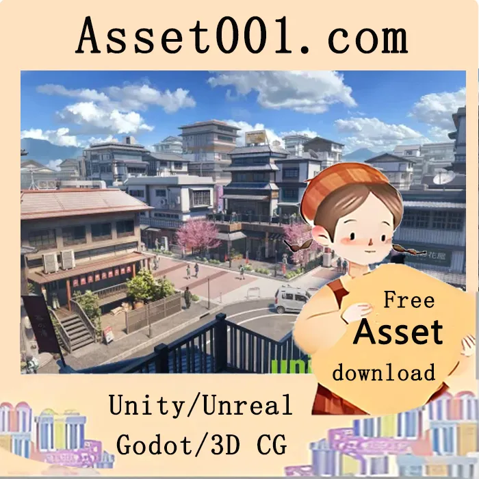 Kitbash3D 日本邻里场景包：传统与现代交融的都市魅力|Kitbash3D - Japanese Neighborhoods