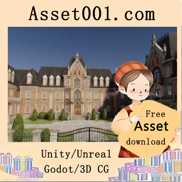 Unity商城：模块化法国中产阶级宅邸建造套件|Mansion Pack v1.1