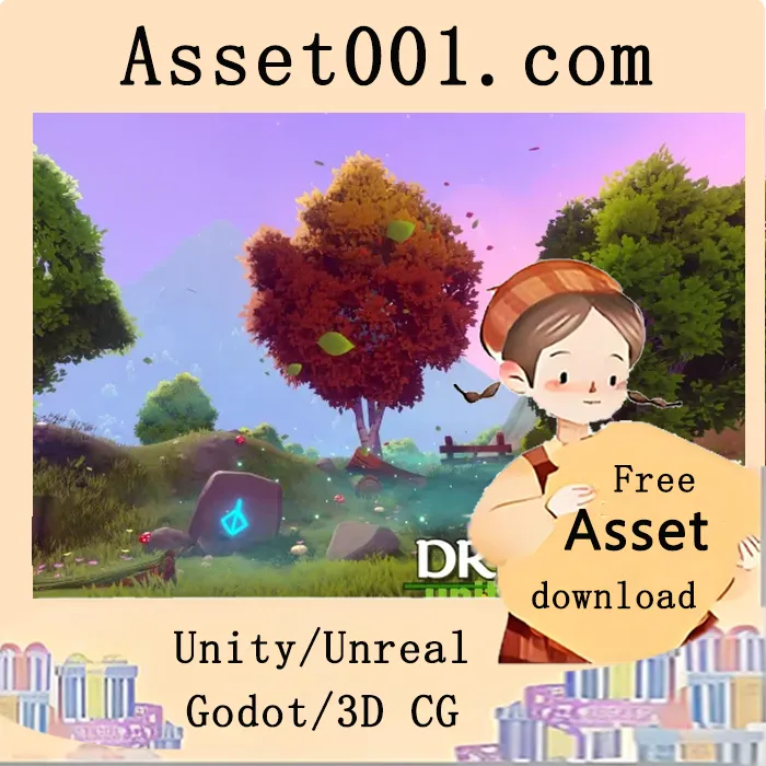 AAA级高质量资产包：打造下一代风格化开放世界环境|Dreamscape Nature : Meadows : Stylized Open World Environment v2.2 (19 Feb 2026)