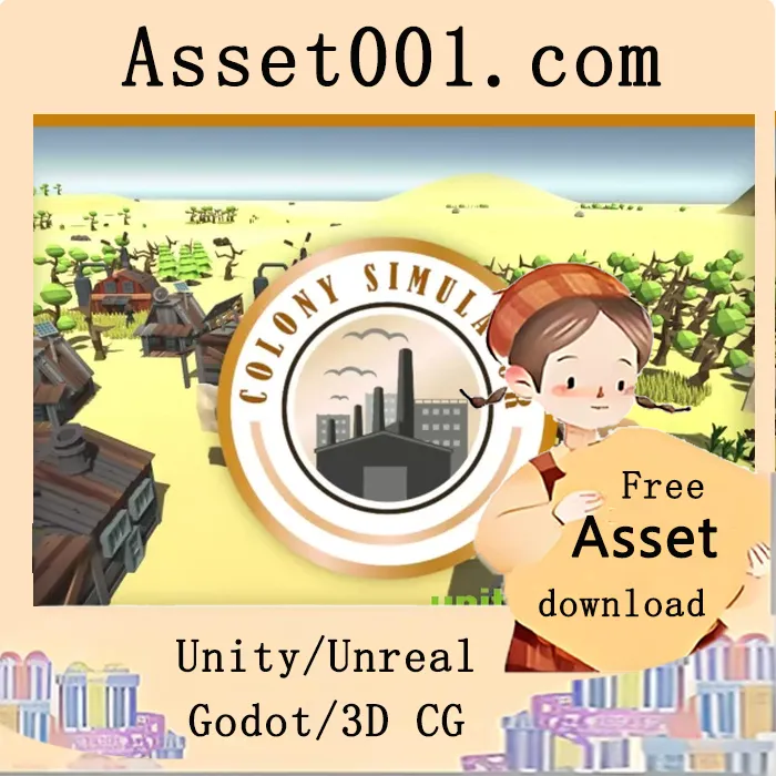 基于Unity的殖民地模拟游戏模板创建指南|Colony Simulator v1.07