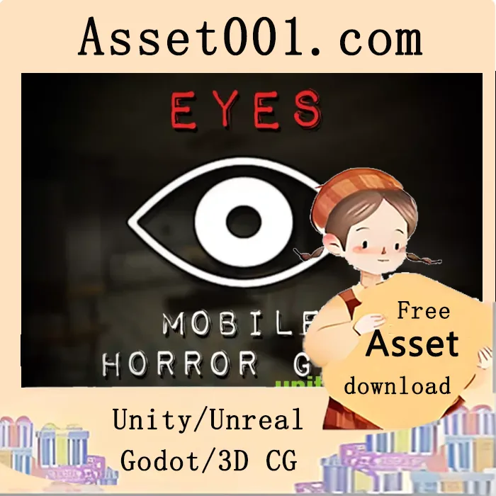 Eyes of Horror 移动端恐怖游戏模板介绍|Eyes of Horror - Mobile Game Template v1.1