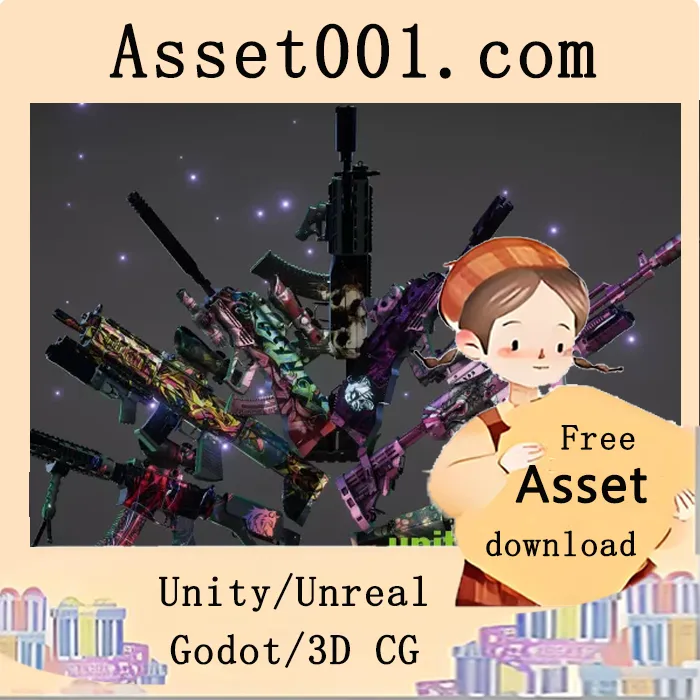 枪械制作工具：支持PC与Android平台的枪械定制资产|Gun Maker v1.1