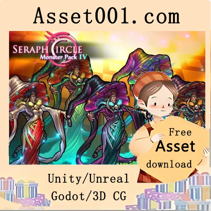 SeraphCircle怪物包4：11款全新恐怖又富有创意的怪物登场|SC: Monster Pack 4 v1.0