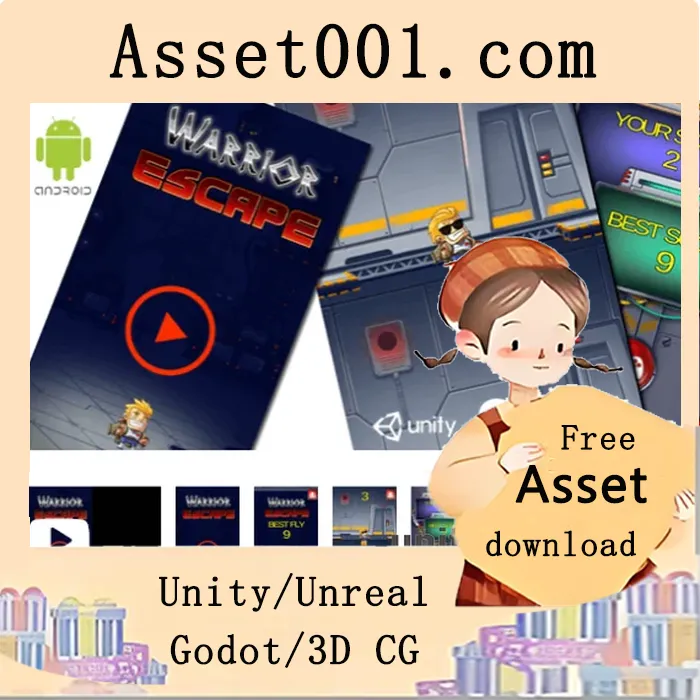 基于Unity引擎的物理 puzzle 游戏《Warrior Escape》项目教程|Warrior Escape v1.0