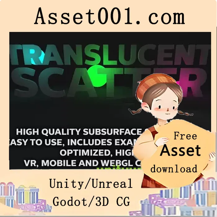 Unity实现高效逼真的透明散射效果|Translucent Scatter v1.5
