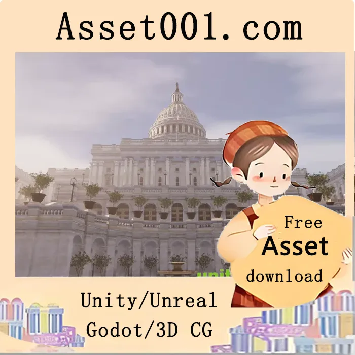 US Capitol Exterior Environment v1.1